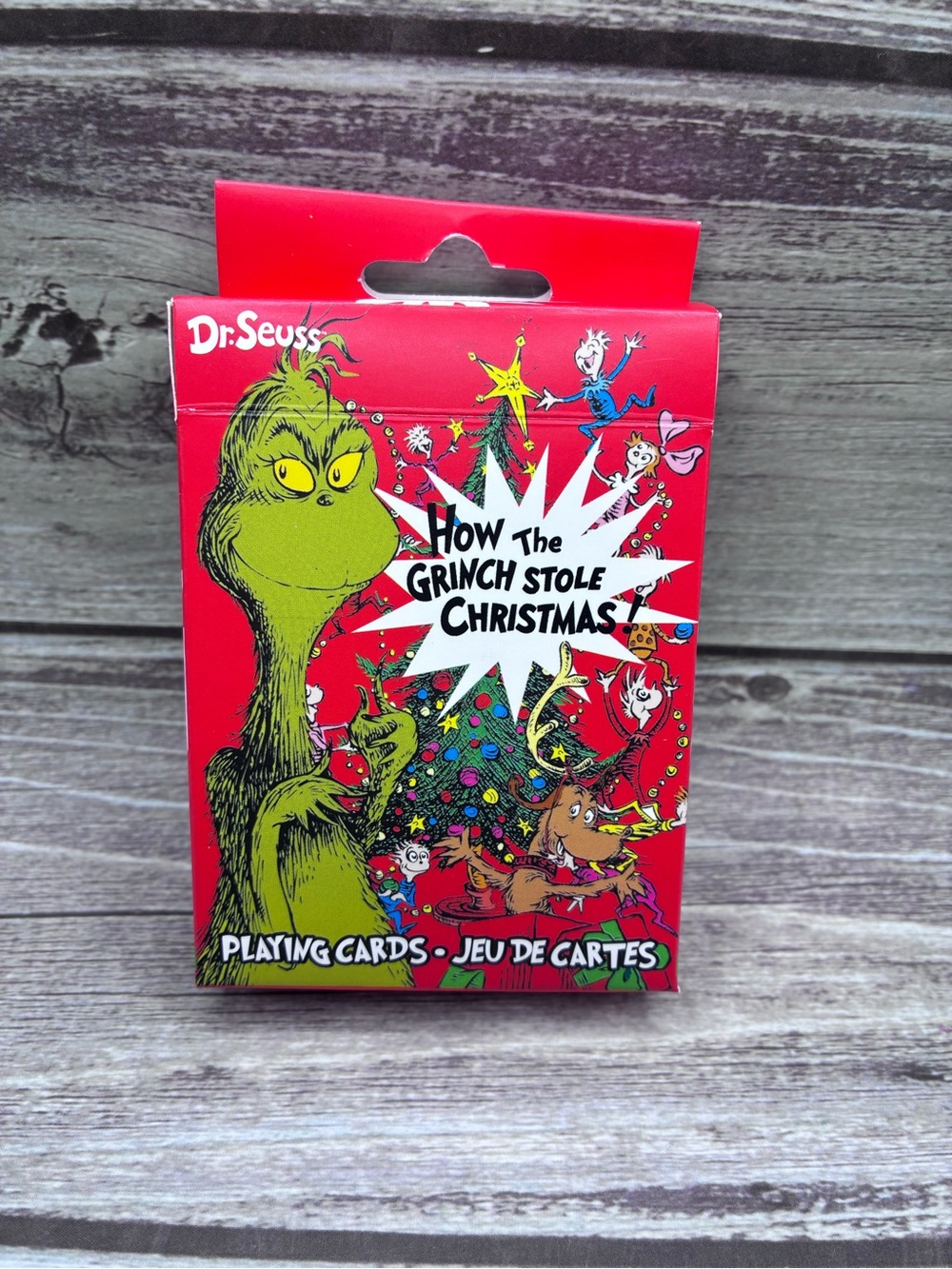 The Grinch Christmas Playing Cards